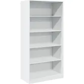 vidaXL Kledingkast 100x50x200 cm bewerkt hout wit