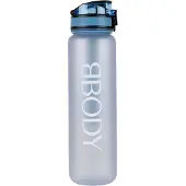 BBODY Motivational Drink Bottle 1 l Blauw | 1 stuk