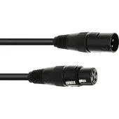 Eurolite DMX Verbindingskabel [1x XLR-stekker 3-polig - 1x XLR-stekker 3-polig] 3 m