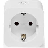 Nedis Smart plug | inclusief energiemeter | Max. 3680W | Zigbee | IP20 | Wit (NL)