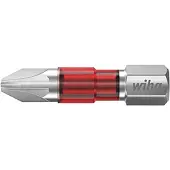 Wiha 42102 Kruis-bit PZ 2 Molybdeen-vanadium-staal Gehard 5 stuk(s)