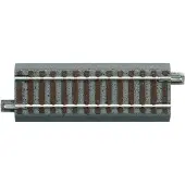 Roco H0 GeoLine (met ballastbed) 61113 Rechte rails 100 mm 6 stuk(s)