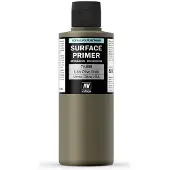 Vallejo Hobbyverf Acrylverf - 74608 US Olive Drab - Primer - Acryl - Verf flesje - 200 ml