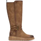 Refresh Dames Laarzen 173212 bruin (39), 1 tot 3 cm, Ritssluiting, Casual 17321202-CAMEL