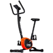 One Fitness RW3011 - Hometrainer - Mechanische Weerstand - Zwart-Oranje