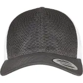 Flexfit Pet donkergrijs / wit