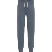 !Solid Broek 'SIMAS' blauw gemêleerd / wit