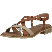 Nero Giardini Sandalen met riem bruin / lichtbruin