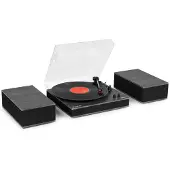 Audizio Tupelo platenspeler met boxen - Platenspeler Bluetooth - LP