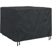 vidaXL Meubelbescherming Zwart 135 x 135 x 90 cm 210D Oxford Stof