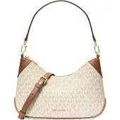 Michael Kors Schoudertas ecru / cognac