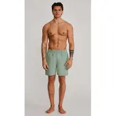 SikSilk Zwemshorts lichtgroen / wit