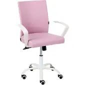 Beliani MODRA - Bureaustoel - Roze - Polyester