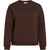 Vila Sweatshirt 'VISandy' chocoladebruin