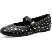Tamaris Ballerina met riempjes zwart