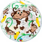 Qualatex Bubble Get Well Soon Aapje 56 cm Beterschap / Monkey / Singe rétablissement