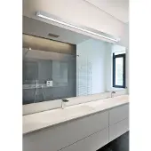 HELESTRA LED-wandlamp Theia, chroom / zilver, Badkamer, metaal, Modern, LED wandlamp