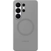 Samsung Galaxy S26 Ultra Siliconen Back Cover met Magneet Grijs