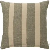 Ferm Living Oleo Kussen Tea Green|Natural