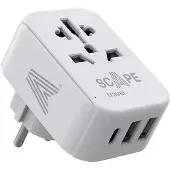 Scape Travel Internationale Schuko Usb A/c Reismuurlader 15w
