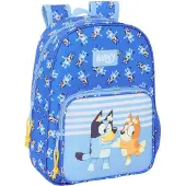 Bluey Rugtas Bluey, "Laten we spelen", blauw, 26 x 34 x 11 cm