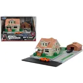 Jada Fast & Furious Nano Dom's House Diorama