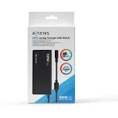 Aisens ASLC-90WAUTO-BK, Universeel, Voor binnengebruik, 100 - 240 V, 50 / 60 Hz, 90 W, 15 - 20 V