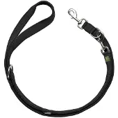 Hunter - V-Leine Divo Up - Hondenriem 2 cm / 12 m, zwart