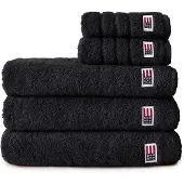 Lexington Icons Original handdoek 50x70 cm Black