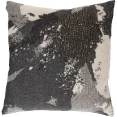 AYTM Floreo kussen 45x45 cm Wit-grijs