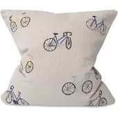 Fine Little Day Bicycles kussenhoes 48x48 cm Beige