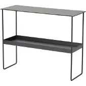 Lind DNA Tafel Console Table - 2 racks Bull Black
