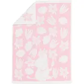 Arabia Moomin handdoek 50x70 cm Schelp roze