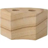 Bloomingville Florida kaarsenhouder 14,5x8x7,5 cm Natural sandstone