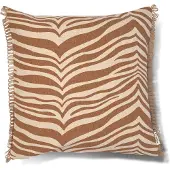 Classic collection Zebra kussen 50x50 cm Glazed Ginger