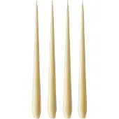 Ester & Erik kaars 4-pack gelakt Pale ginger 14-0, 32 cm