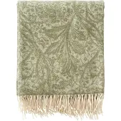 Klippan Yllefabrik Arcadia plaid 130x180 cm Olijf