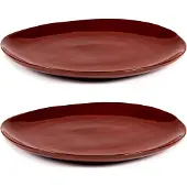 Serax La Mère bord XL Ø27 cm 2-pack Venetian red
