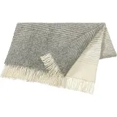 Scandi Living Mist wollen plaid Stone