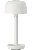 Scandi Living Halo draagbare tafellamp 25,5 cm White