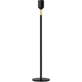 Solstickan Design Three Stars kandelaar L 34 cm Zwart