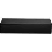 Mojoo Lux gelakte opbergdoos 38x19x7 cm Black