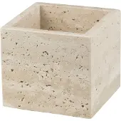 Mette Ditmer Travertine kubus 10x10 cm Linnen