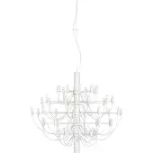 Flos 2097 Sarfatti kroonluchter Matwit 50 lampen
