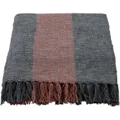 House Doctor Ponra plaid khaki/burned red - 900000612