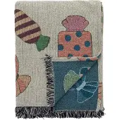 Bloomingville Caramella plaid 130x150 cm Natuur