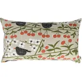 Almedahls Kersenboomtuin kussenhoes Beige, 40x70 cm