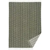 Klippan Yllefabrik Knit wollen deken 130x200 cm Pine