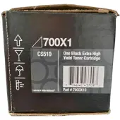 Lexmark Toner 70C0X10 voor de CS510, kleur: zwart