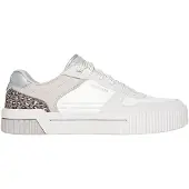 SKECHERS Sneakers laag 'JADE' beige / bruin / zwart / zilver / wit
